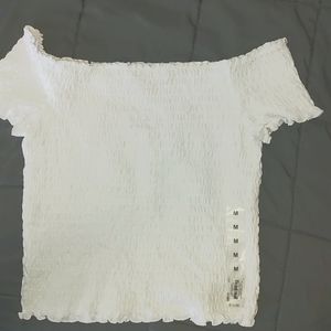 SO brand.  White stretchy top